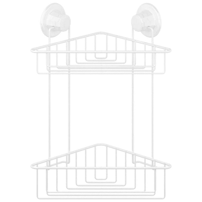 Duschhylla för hörn med två plan