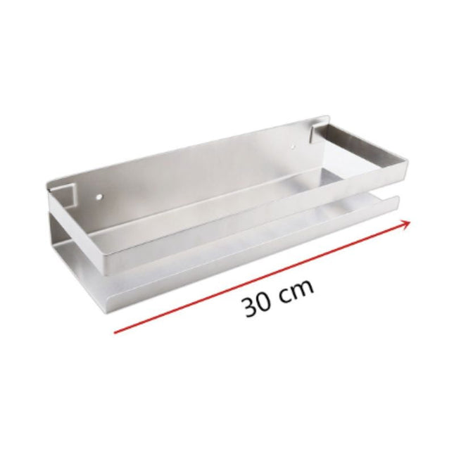 Modern duschhylla av rostfritt stål